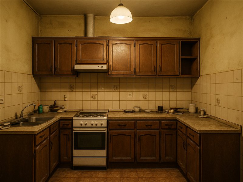 Cocina antes de la reforma